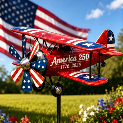 🔥Limited time 49% OFF🔥🇺🇸USA 250 “Liberty Windmill” Patriotic Garden Wind Spinner -✈️ (Free Delivery Fee)