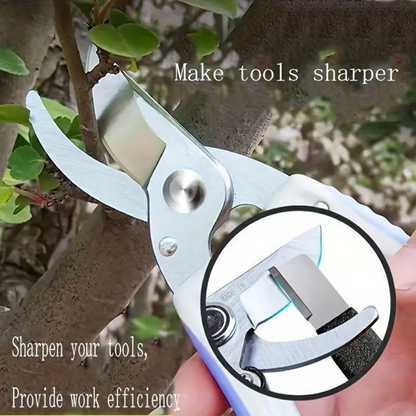 3-Stage Professional Knife Sharpener – Precision Tool for Kitchen Knives & Garden Shears
